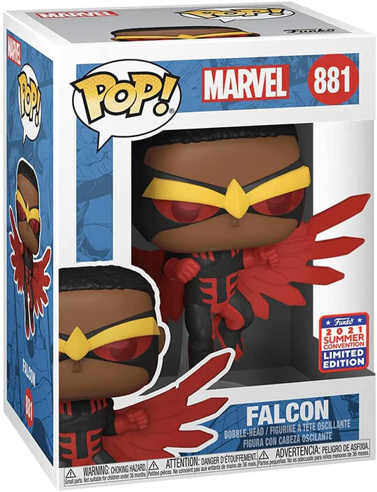 Funko Pop! Vinyl: Marvel - Falcon - San Diego Comic Con 2021 Shared(SDCC) #881