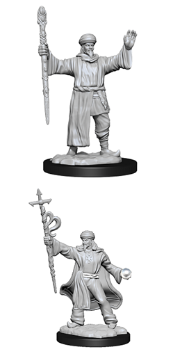 Dungeons & Dragons: Nolzur's Marvelous Unpainted Miniatures - W13 Human Wizard Male