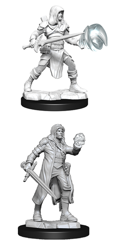 Dungeons & Dragons: Nolzur's Marvelous Unpainted Miniatures - W13 Multiclass Fighter + Wizard Male