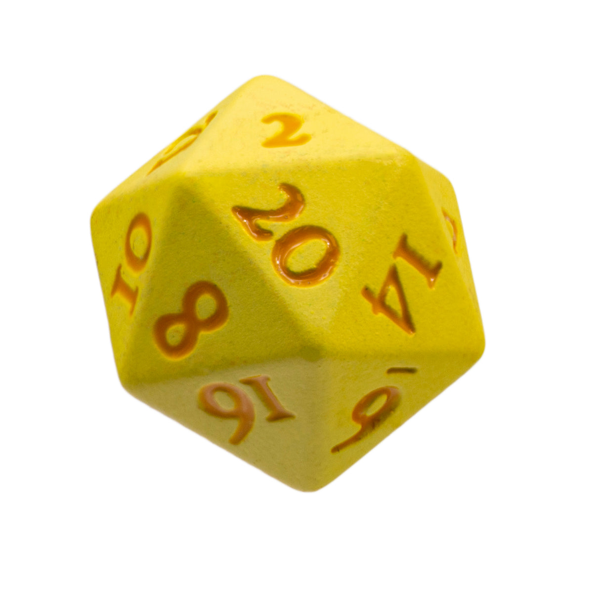 Ultra Pro: Heavy Metal D20 Dice Set - Yellow