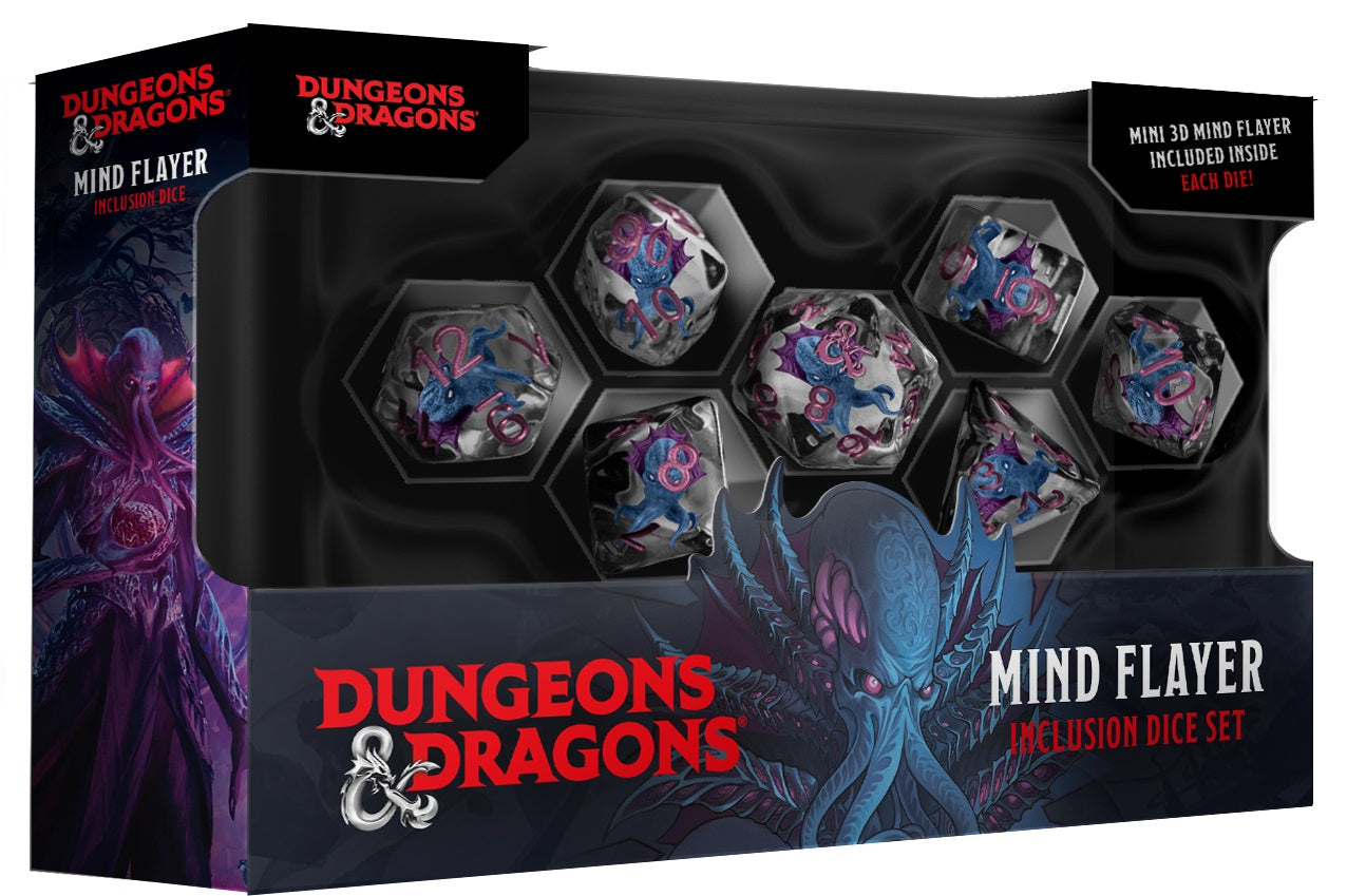 Dungeons & Dragons: Mind Flayer Illusion Dice Set