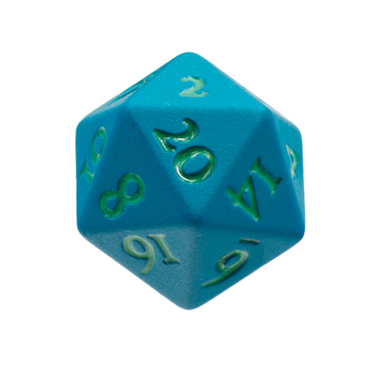 Ultra Pro: Heavy Metal D20 Dice Set - Teal