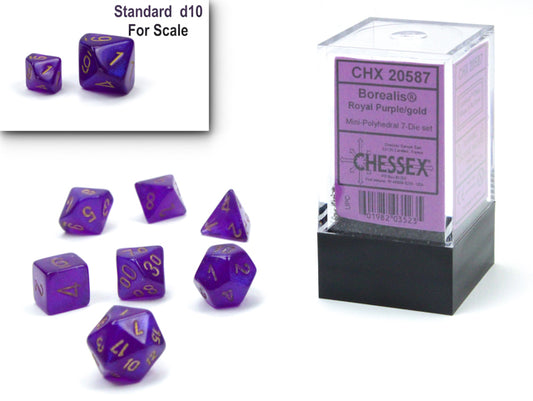 MINI BOREALIS 7-DIE SET PRPL/GOLD LUMINARY