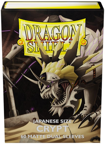 Dragon Shield Dual Matte Sleeves - Japanese Size - Crypt