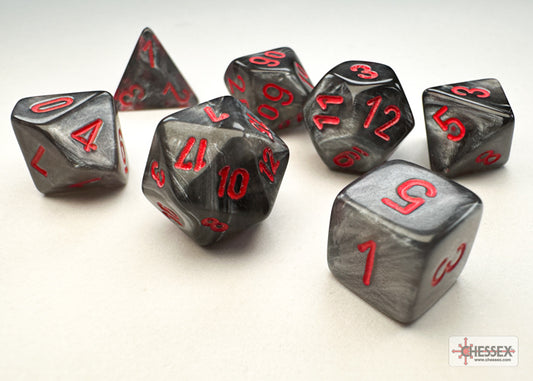 MINI VELVET 7-DIE SET BLACK/RED