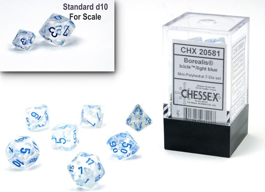 MINI BOREALIS 7-DIE SET LT BLUE LUMINARY