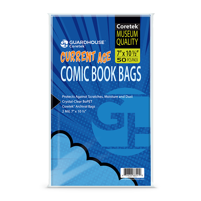Coretek Comic Book Bag (2mil BoPET) - Current