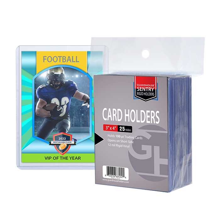 Guardhouse Rigid Card Holders (25 pack)