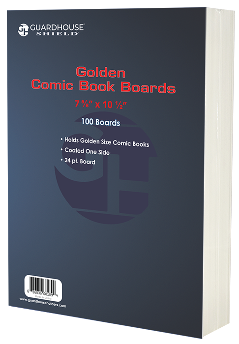 Golden Comic Book Boards (7 5/8 x 10 1/2) - 100 Pack