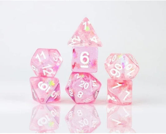 Dice Set Celestial Autumn Dawn
