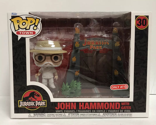 Funko Pop! Jurassic Park John Hammond With Gates #30 (Target Exlcusive )