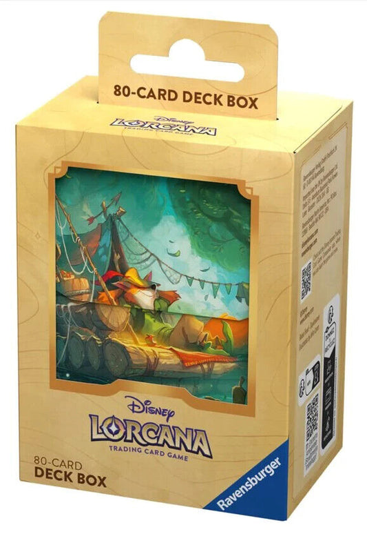 Lorcana into the inklands Robin Hood deck box