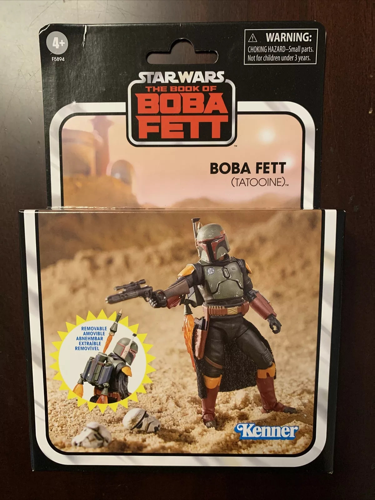 Hasbro Star Wars The Vintage Collection Tatooine Boba Fett 3.75"