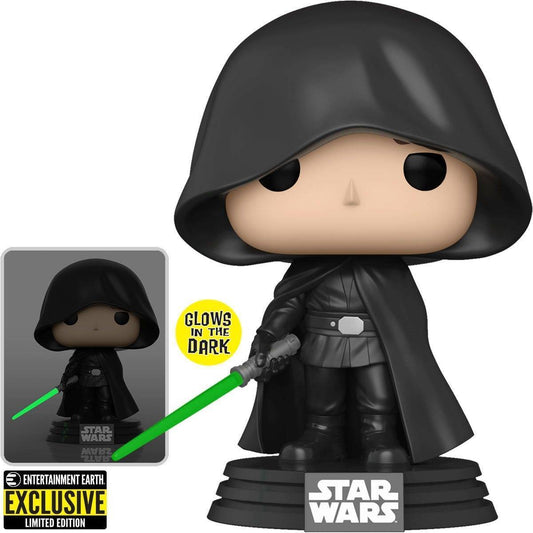 Funko Pop! Vinyl: Star Wars - Luke Skywalker (Glows in the Dark) - Entertainment Earth (Exclusive) #501