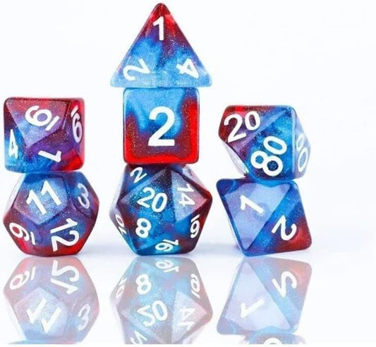 Dice Set Celestial Starry Skies