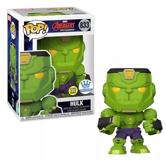 Funko POP! Marvel Avengers Mech Strike Glow Hulk Shop Exclusive #833