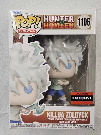 Funko Pop Hunter x Hunter Killua Zoldyck 1106 NIB