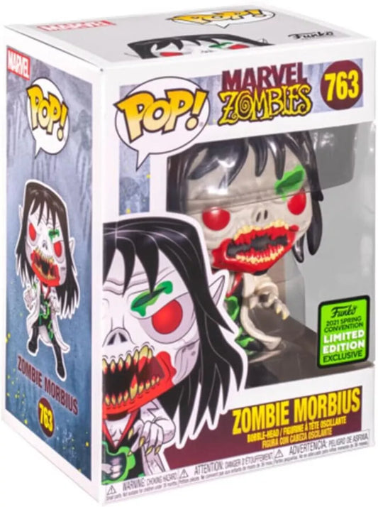 Funko POP! Marvel Zombies #763 - Zombie Morbius 2021 Spring Convention Limited E