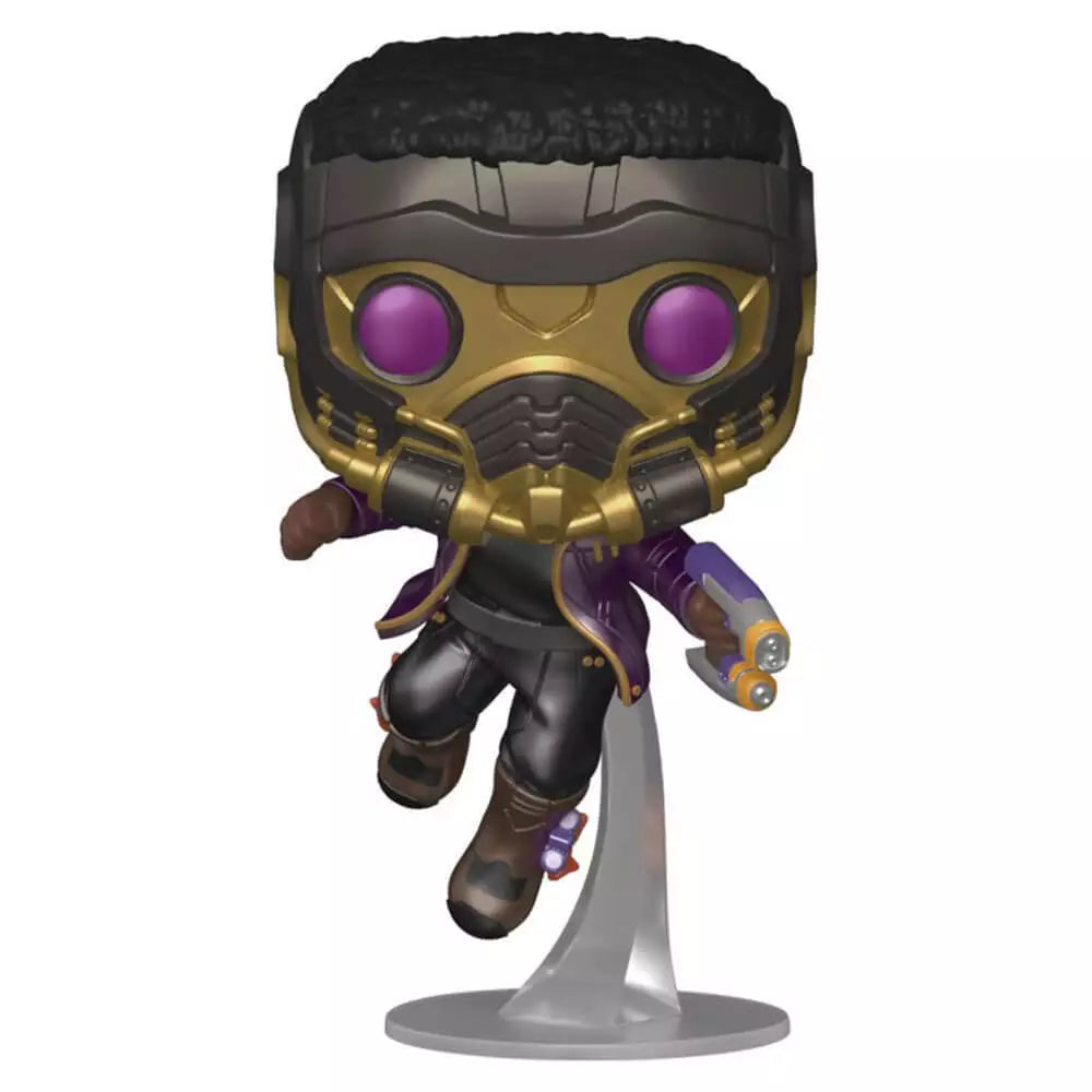 What If T'Challa Star-Lord Metallic US Exclusive Funko Pop!