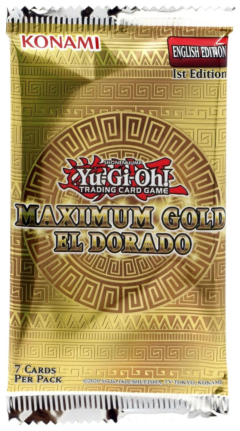 YuGiOh TCG Maximum Gold El Dorado Booster Pack