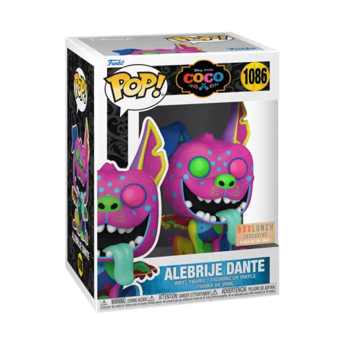 Funko Pop! Disney- Coco: Alebrije Dante GITD #1086- Boxlunch Exclusive