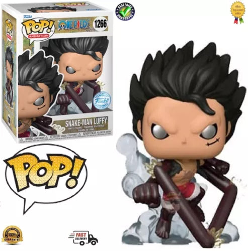 Funko Pop Onepiece : Snake-Man Luffy #1266 Vinyl Special Exclusive