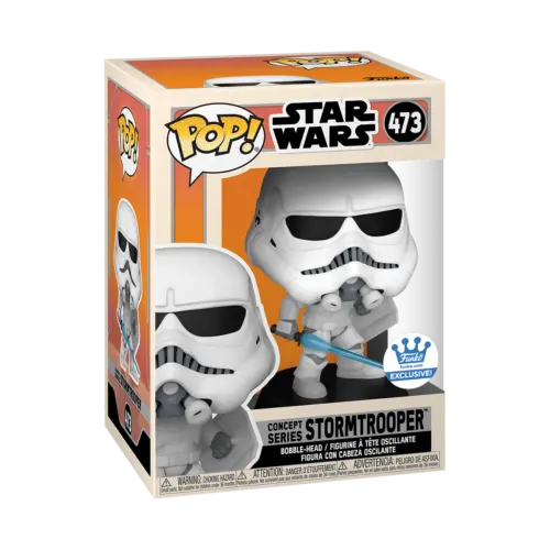 Funko Pop Shop Exclusive : Star Wars Concept : Stormtrooper #473 Vinyl