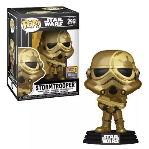 Funko Pop! Vinyl: Star Wars - Stormtrooper (Gold/Chrome) -