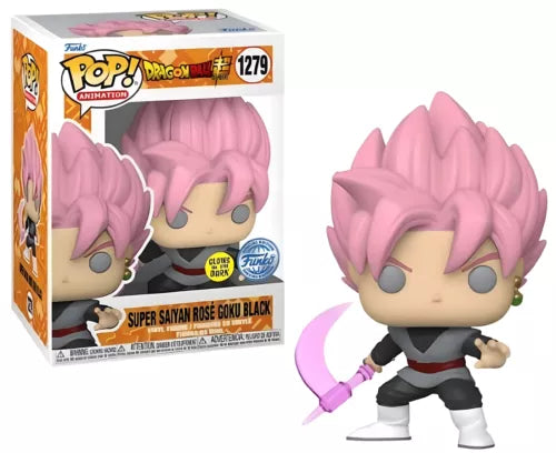 Dragon Ball Super 1279 - Super Saiyan Rose Goku Black Glow in The Dark Special E