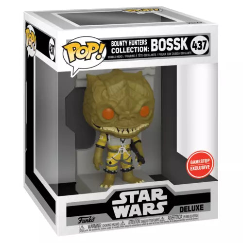 Funko Pop! Deluxe: Star Wars - Bounty Hunters Collection: Bossk - GameStop