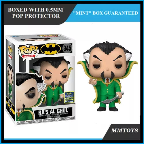 Funko Pop Remix : SDCC 2020 Exclusive : Ra's Al Ghul #345 Vinyl "Mint Box"