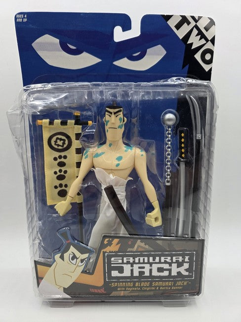 Cartoon Network Spinning Blade Samurai Jack Figure 2001