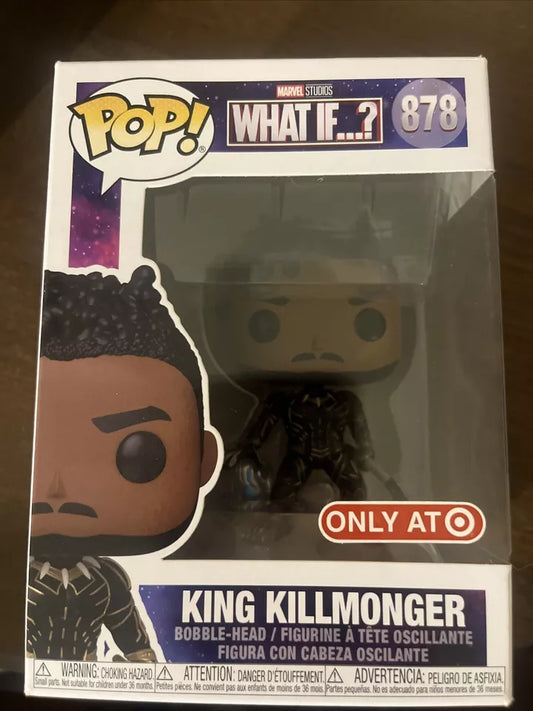 Funko Pop! Vinyl: Marvel - King Killmonger - Target (Exclusive) #878