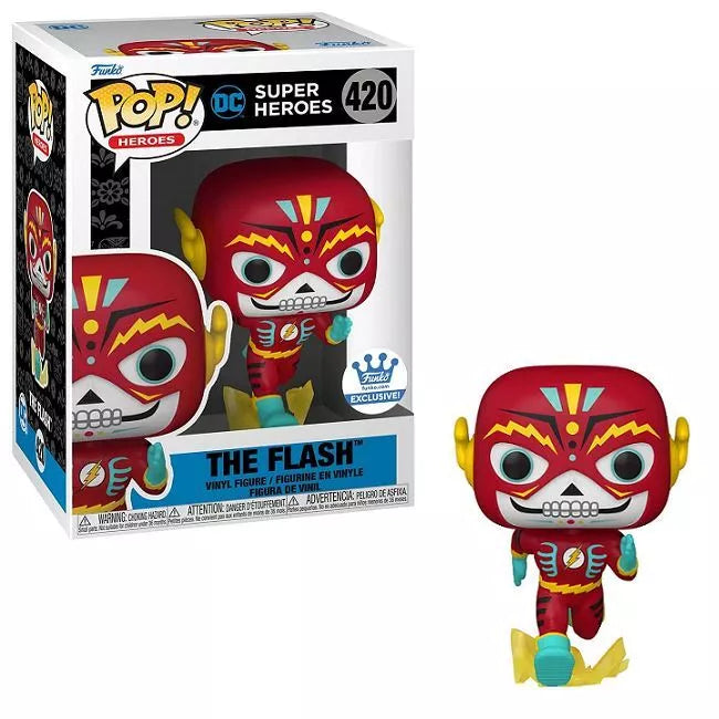 Funko Pop! Heroes Dia De Los Flash Online Web Exclusive DC Comics New