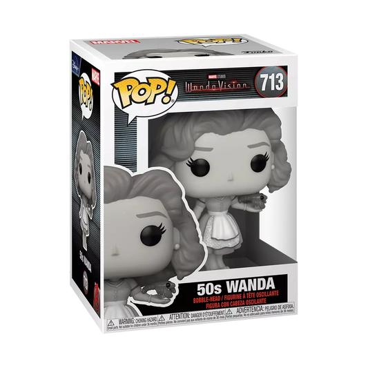 Funko Pop! Vinyl: Marvel - 50's Wanda (Black & White) #713