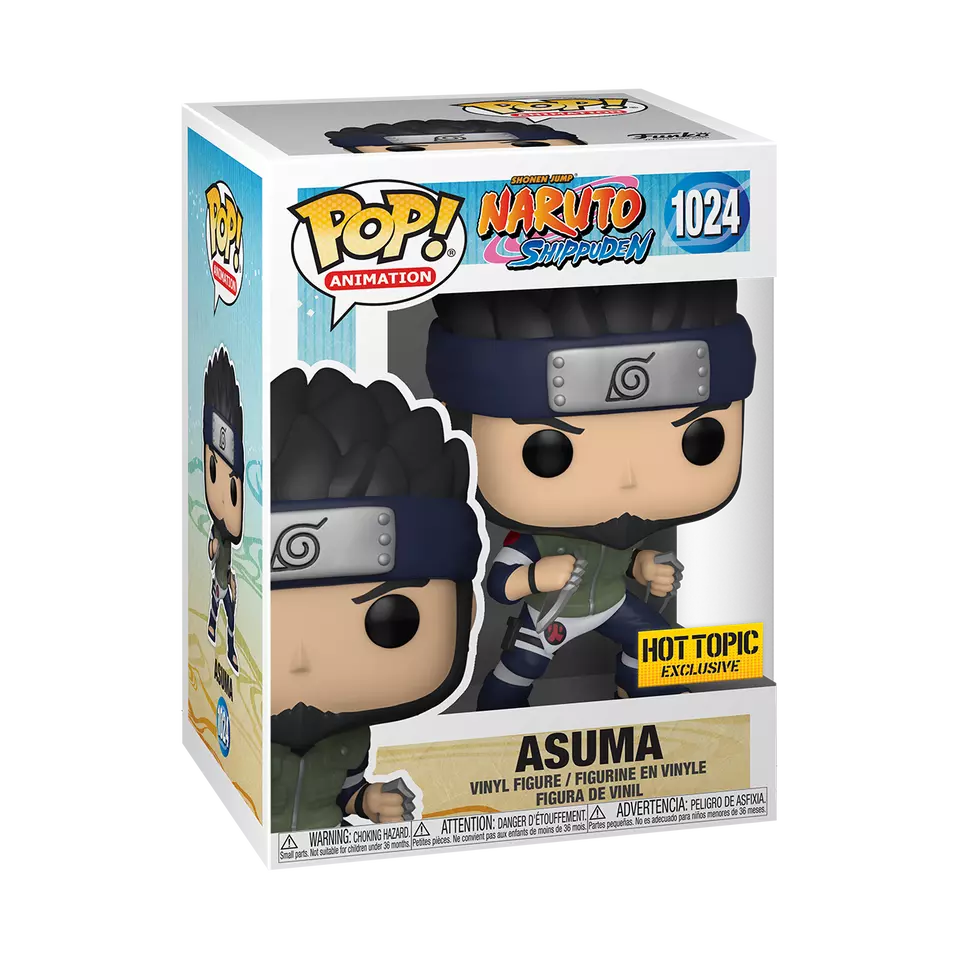 Funko Pop! Vinyl: Naruto Shippuden - Asuma - Hot Topic (Exclusive) #1024)