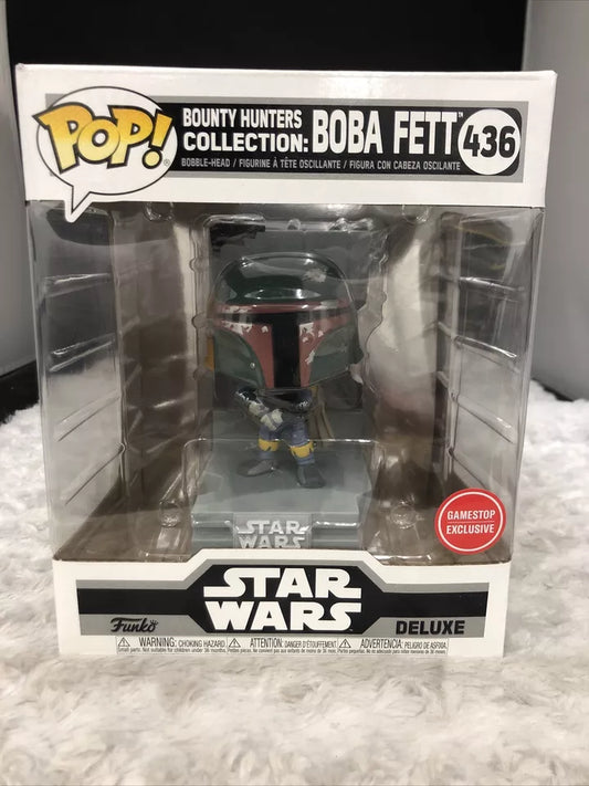 Funko Pop Star Wars Bounty Hunters Boba Fett Vinyl Figure