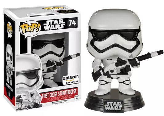 Funko Pop! Vinyl: Star Wars - Stormtrooper (Heavy) - Amazon (Exclusive) #74