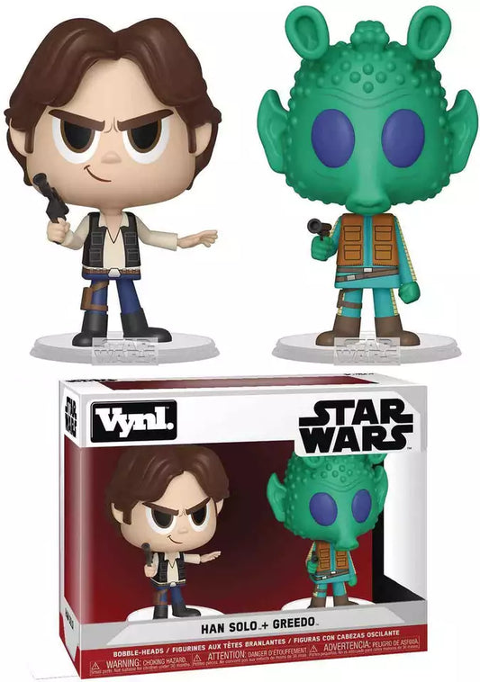 Star Wars 3.75 Inch Action Figure Vinyl - Han Solo & Greedo