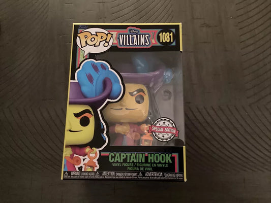 Funko Pop! Vinyl: Disney - Captain Hook (Black Light)