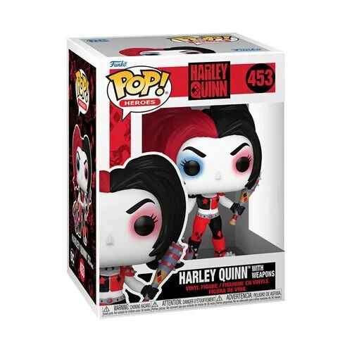 Pop Harley Quinn with weapons 453