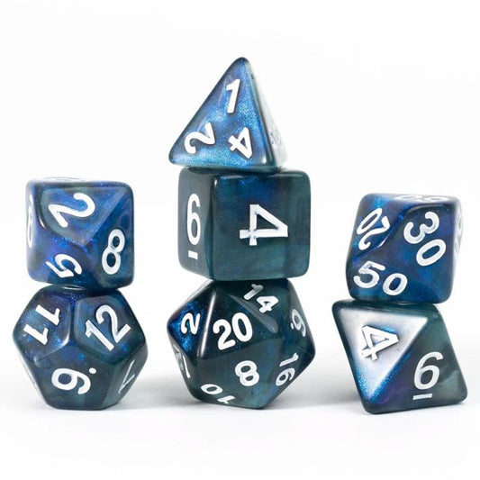 RPG Dice Set (7): Treasure Series - Sapphire