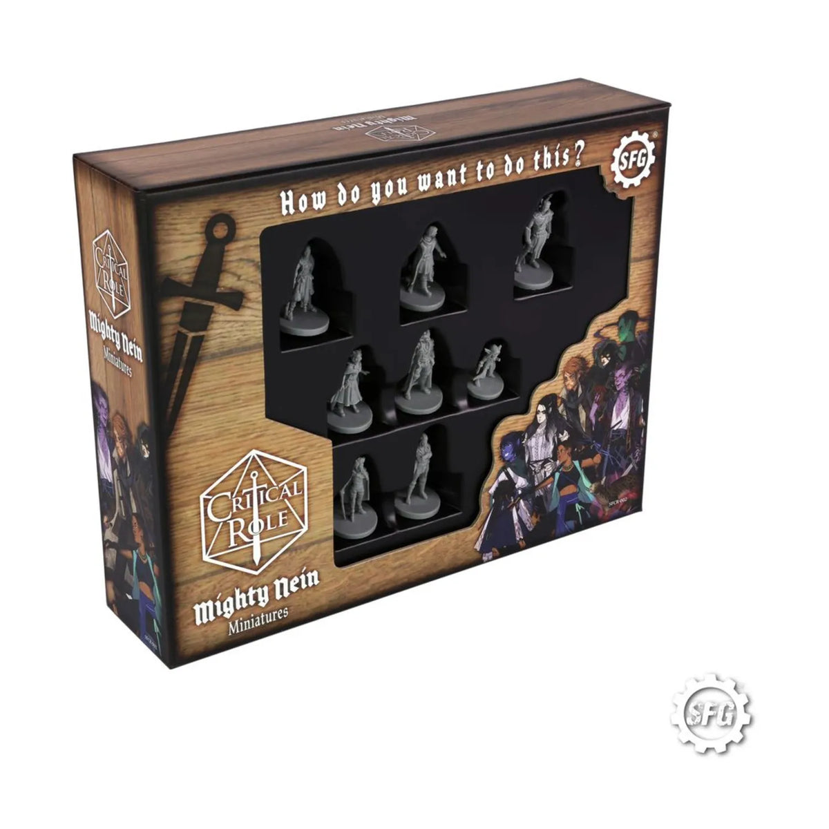 Critical Role: Mighty Nein Miniatures