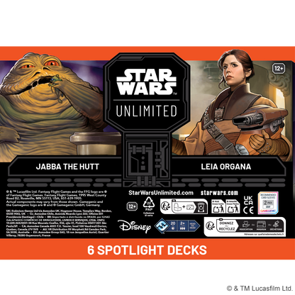 Star Wars: Unlimited - A Lawless Time: Spotlight Decks