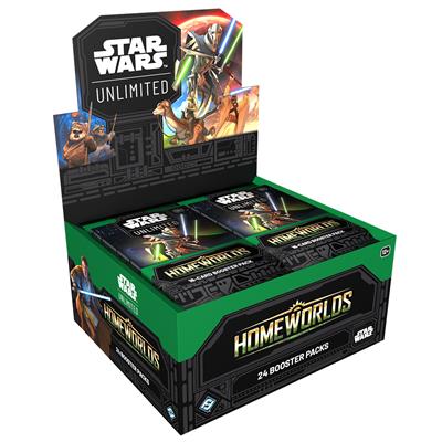 Star Wars Unlimited: Homeworlds - Booster Display