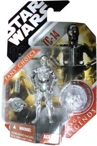 Hasbro Star Wars Saga Legends TC-14 Fan's Choice W/ Exclusive Collector Coin NEW