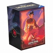 Deck Box: Disney Lorcana- Shimmering Skies, Aladdin