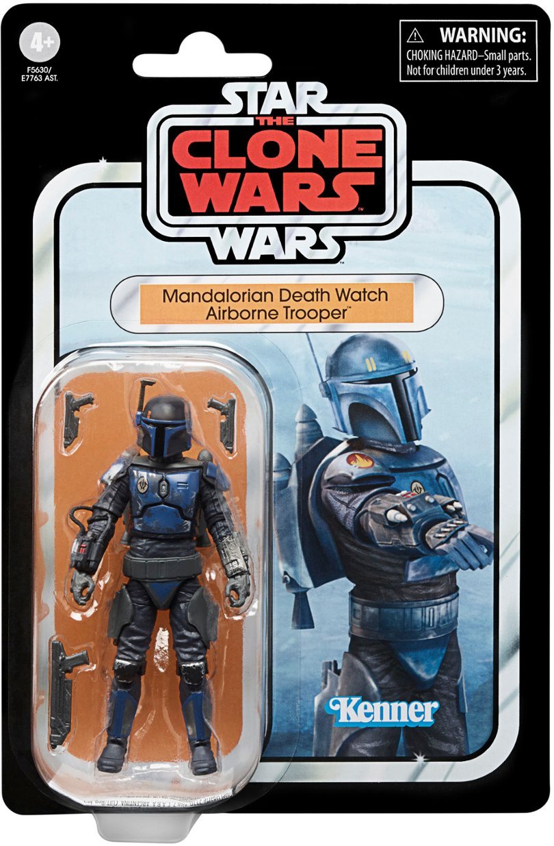 Star Wars The Vintage Collection Mandalorian Death Watch Airborne Trooper Action Figure