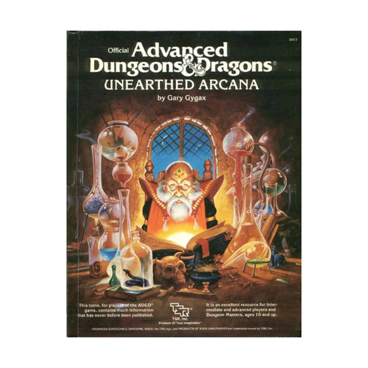 USED - Official Advanced Dungeons & Dragons: Unearthed Arcana (1985)
