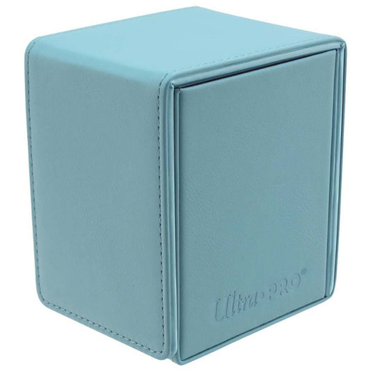 Deckbox: Alcove Flip  100+ Vivid- Light Blue